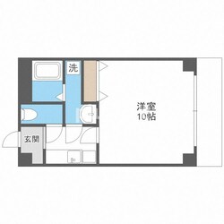 ＮＵＩ南森町の物件間取画像